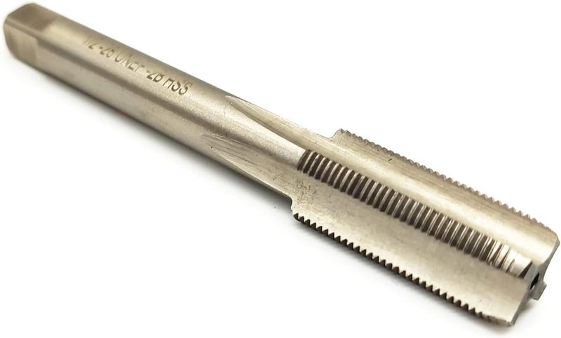 AtticZone 1/2"-28 UNEF Tap, 1/2 x 28 UNEF Machine Straight Fluted Thread Tap, 2B Accuracy, 6542 HSS, Right Hand (1/2-28 UNEF, Tap) - Image 1